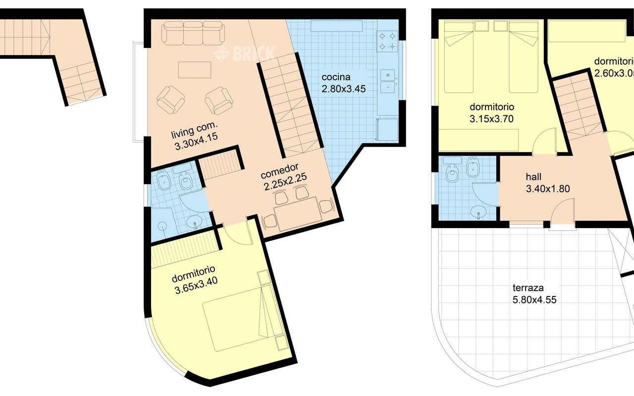 COMBATIENTES DE MALVINAS, AV. al 3700 Piso 1 2