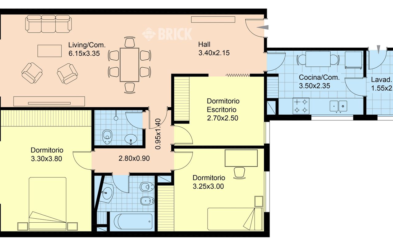 MITRE, BARTOLOME al 3400 Piso 3 2