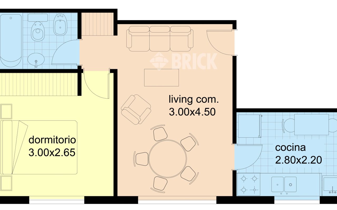 ACUÑA DE FIGUEROA al 1300 Piso 7 3
