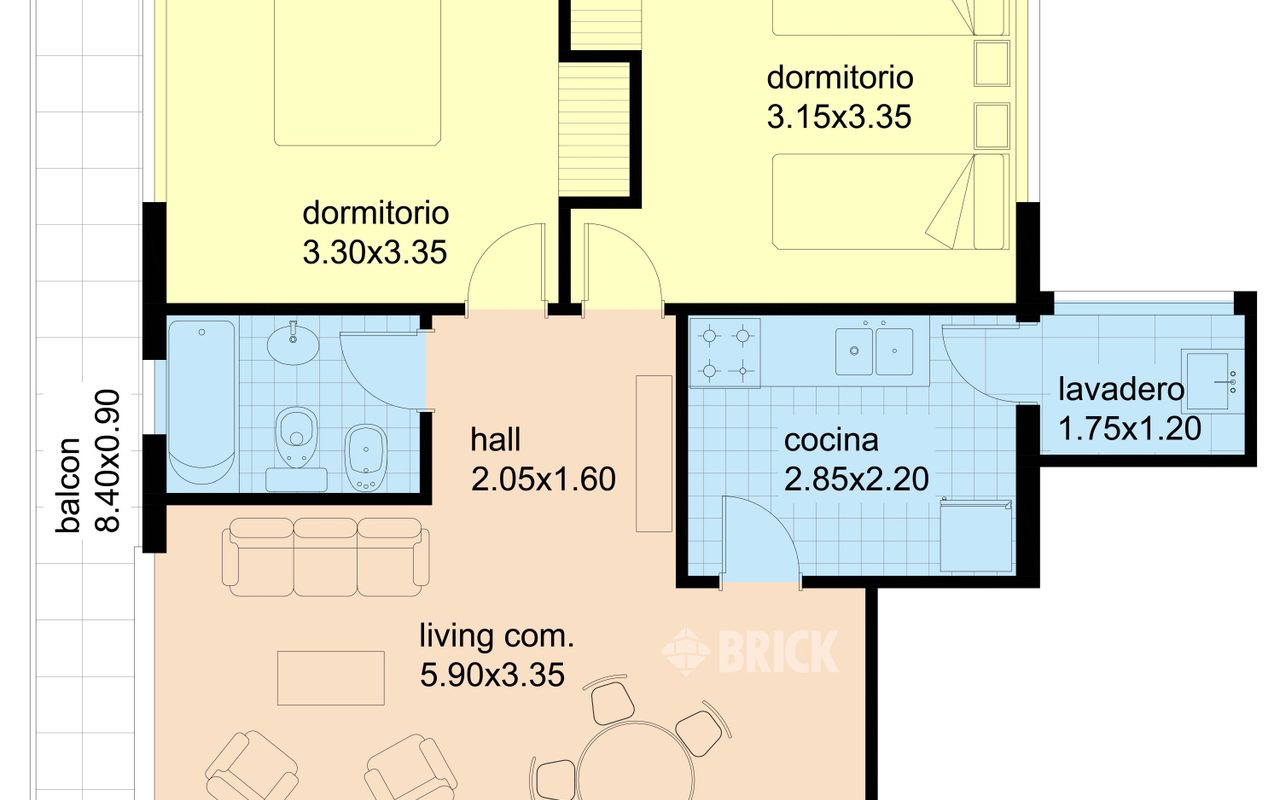 BACACAY al 2500 Piso 5 2