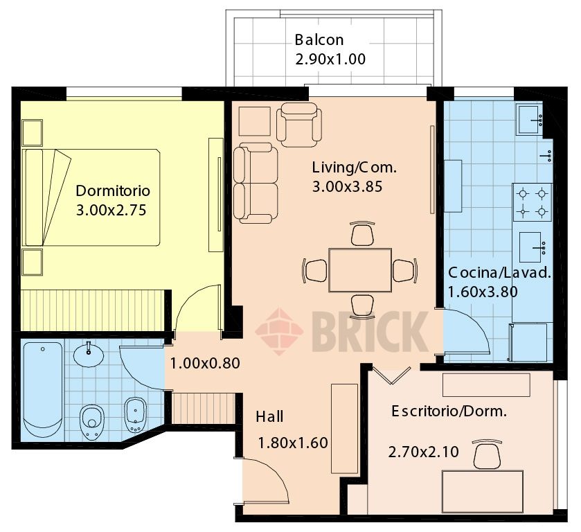 AVELLANEDA, AV. al 1800 Piso 6 2