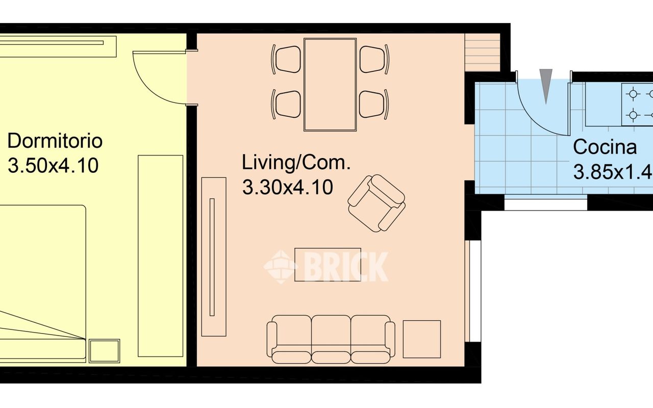 ZAPATA al 100 Piso 1 2