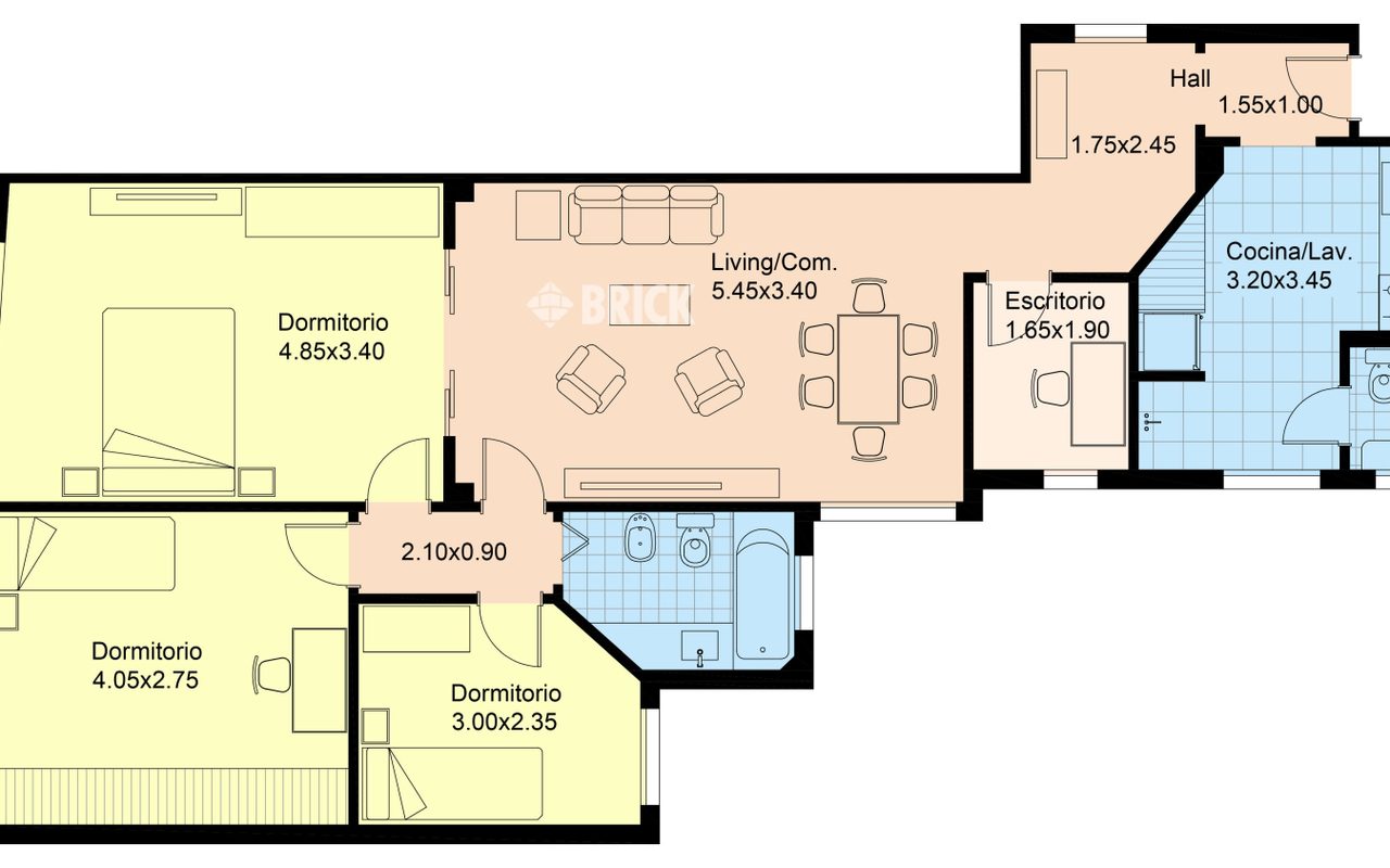 RIVADAVIA, AV. al 6200 Piso 2 2