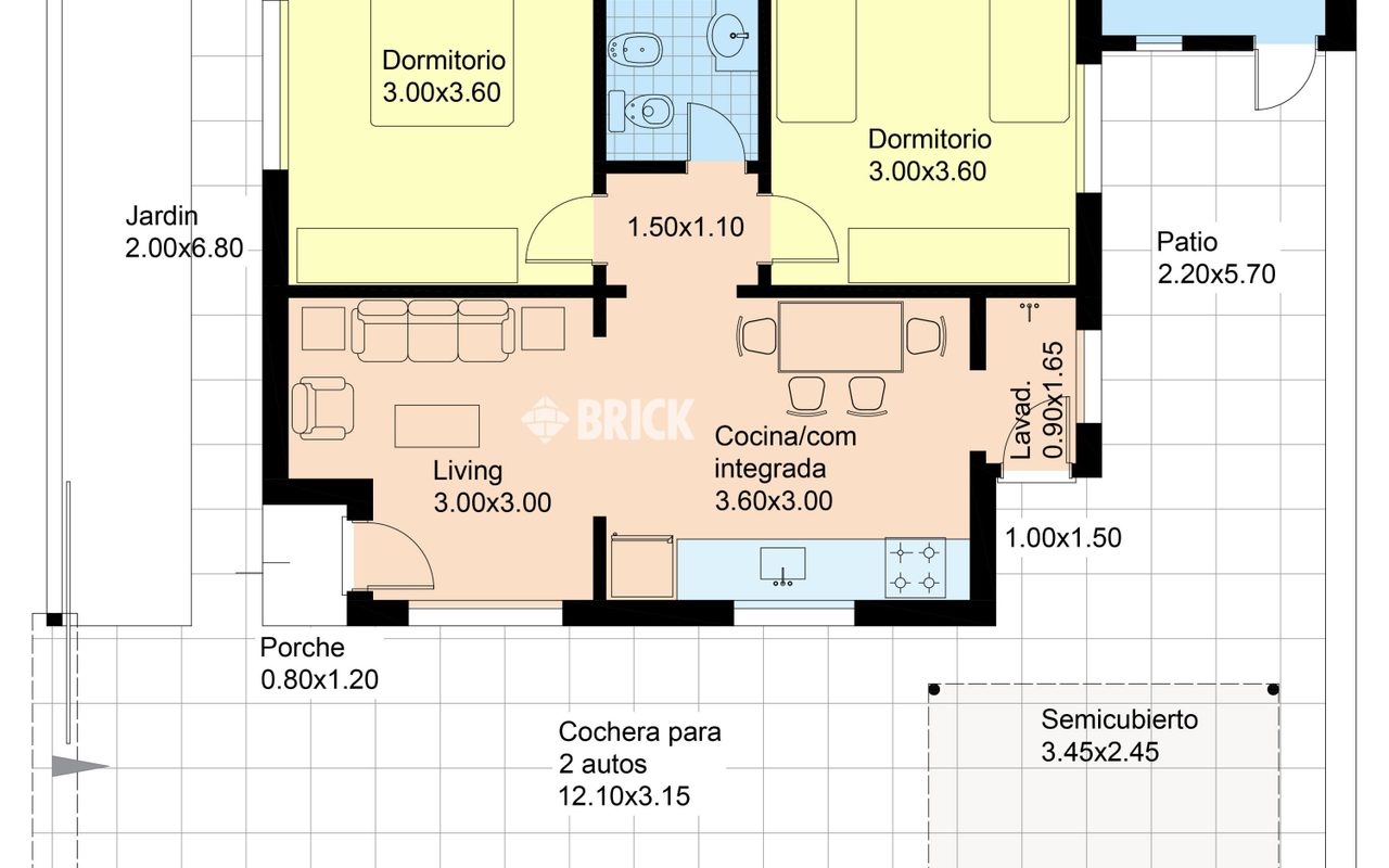 LOS ANDES al 1500 Piso PB 2