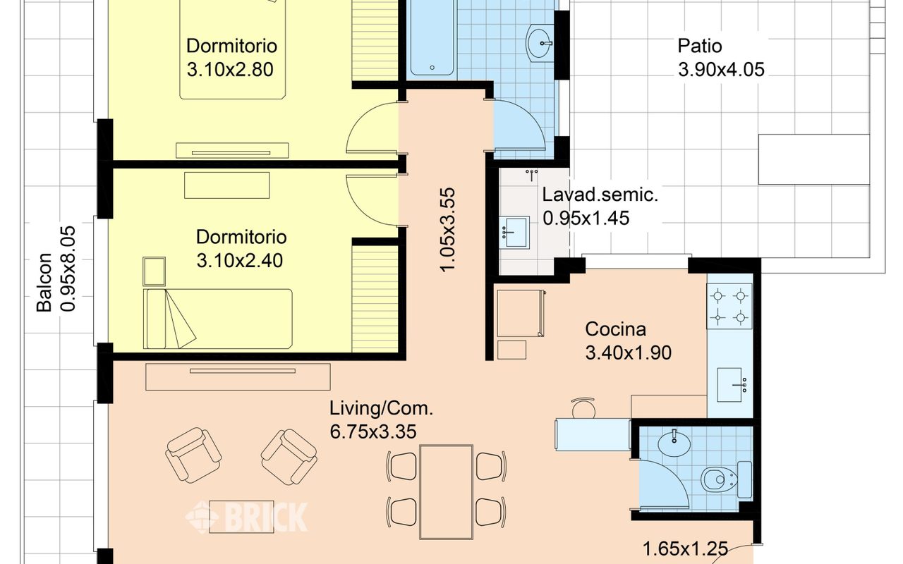 NEWBERY, JORGE, AV. al 3900 Piso 2 2