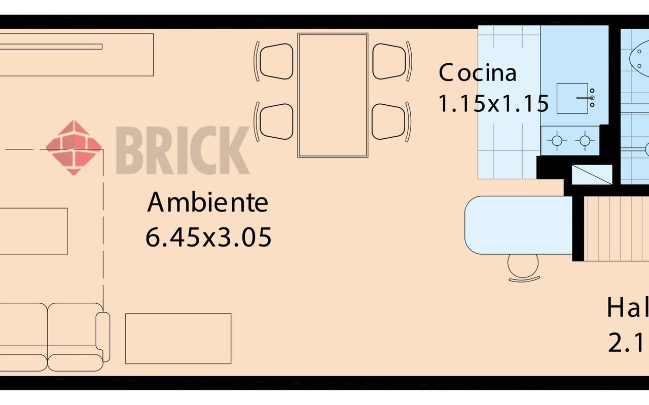 CORRIENTES, AV. al 2300 Piso 13 2