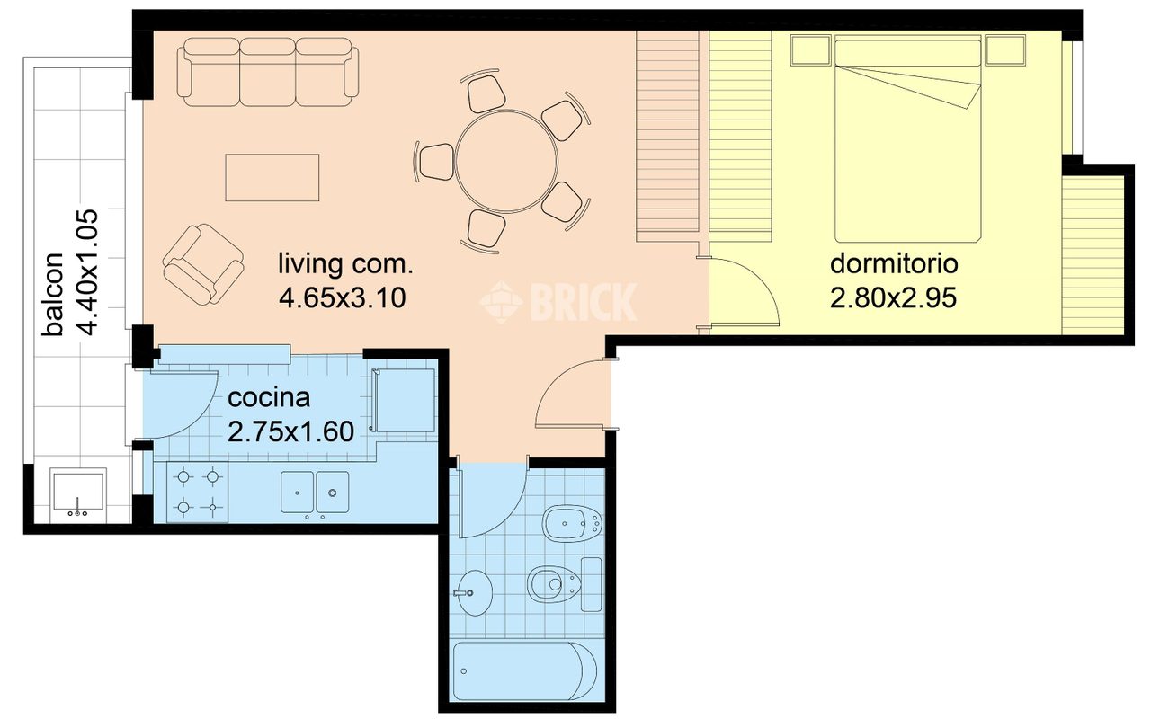 SAN BENITO DE PALERMO al 1600 Piso 5 2