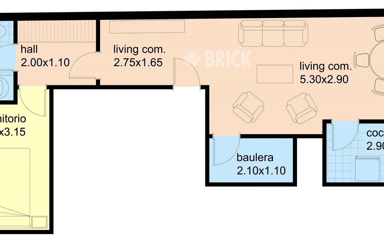 LAS HERAS, AV. al 2100 Piso 1 2