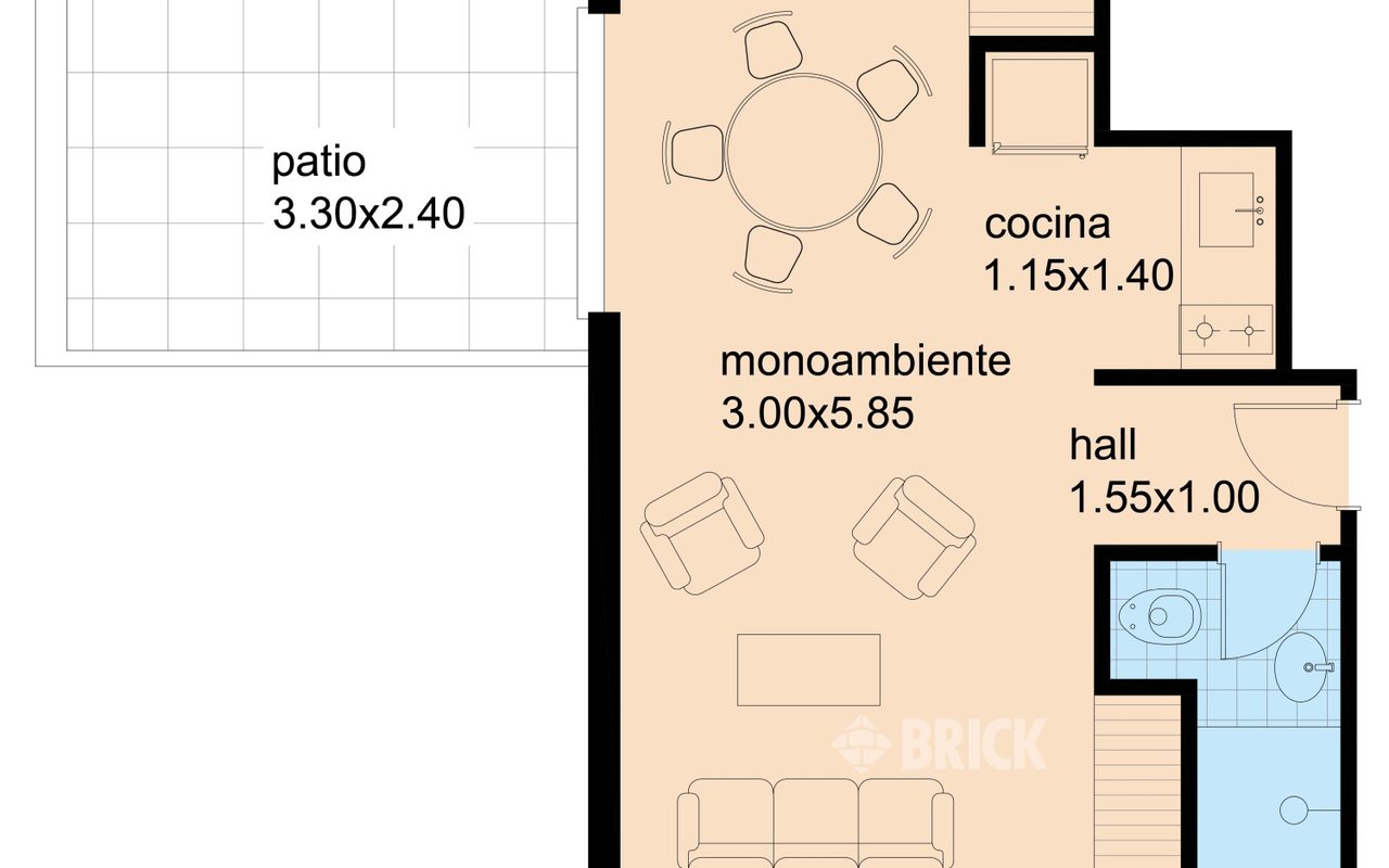 CHARCAS al 5200 Piso 1 2