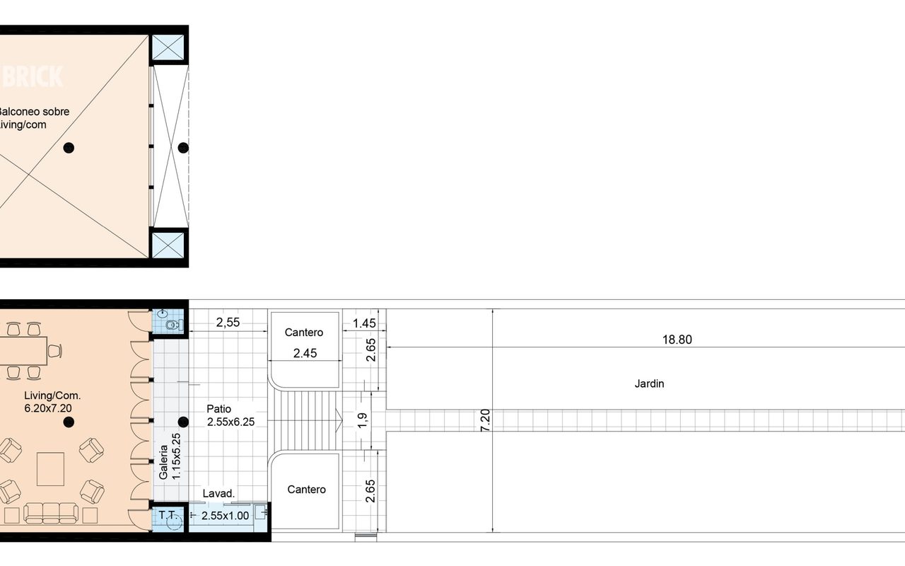 MORENO al 2100 Piso PB 2
