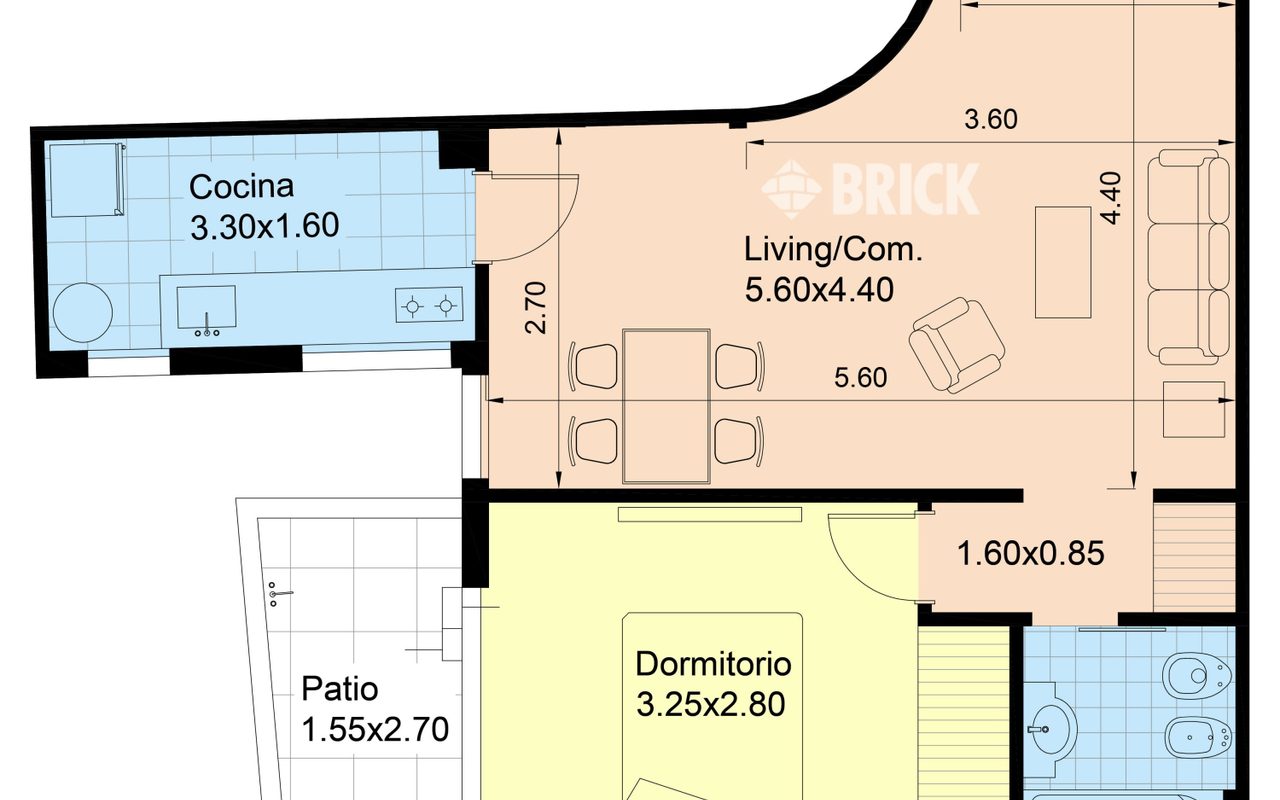 CHARCAS al 2800 Piso 1 2