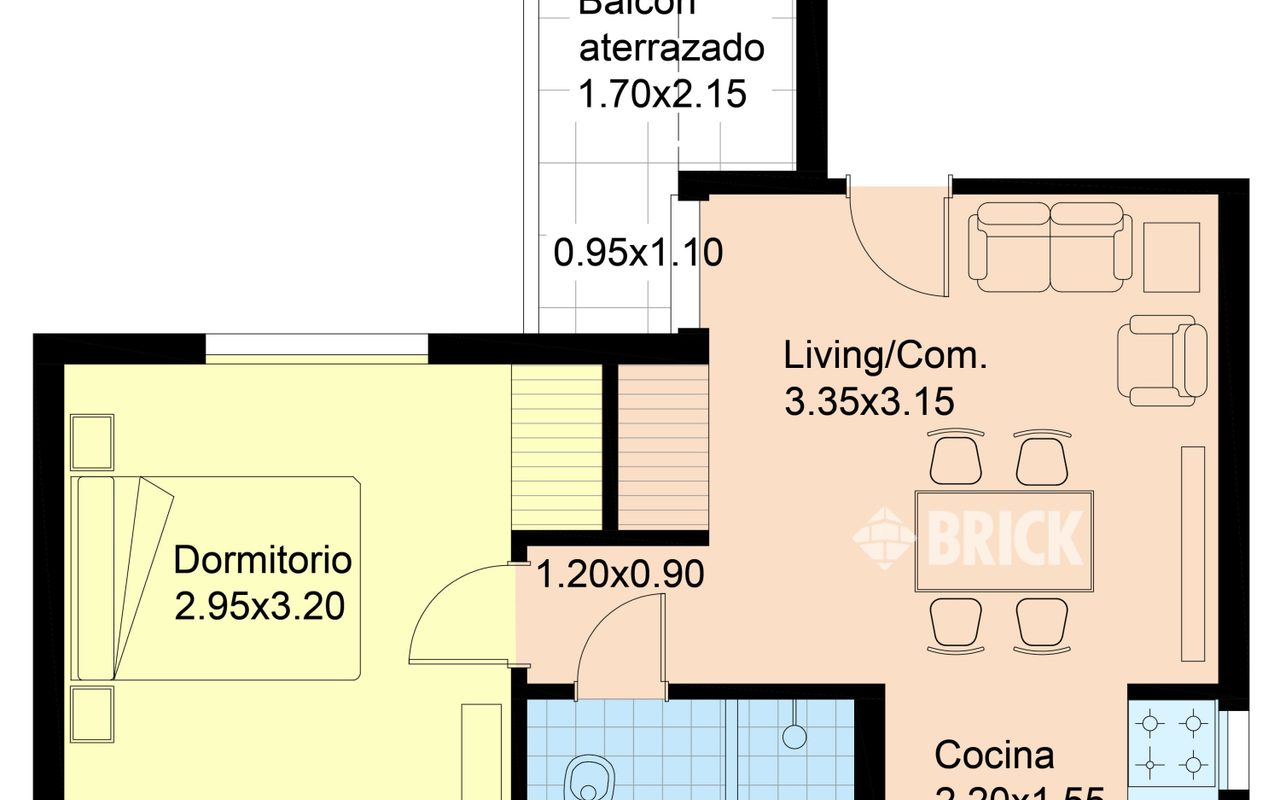 MANSILLA, GRAL. LUCIO al 2500 Piso 8 2