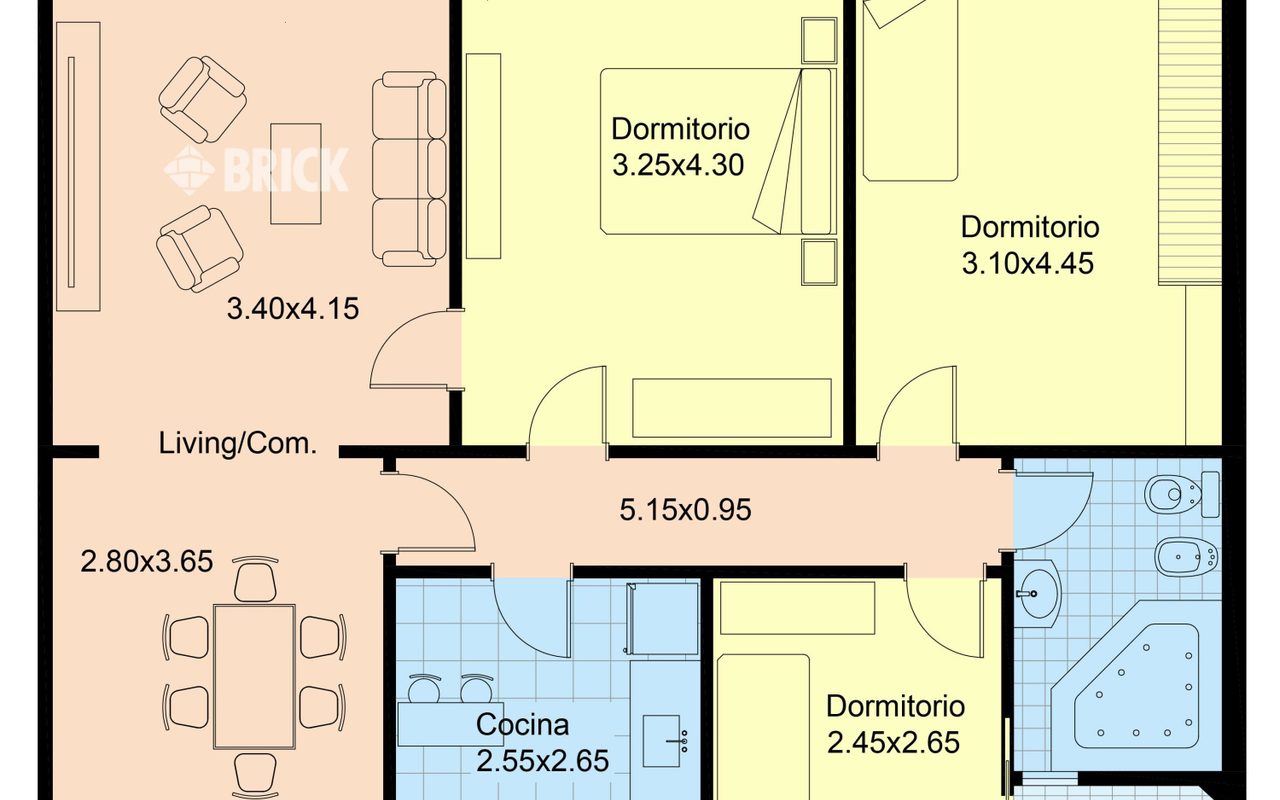 ENTRE RIOS, AV. al 1600 Piso 1 2