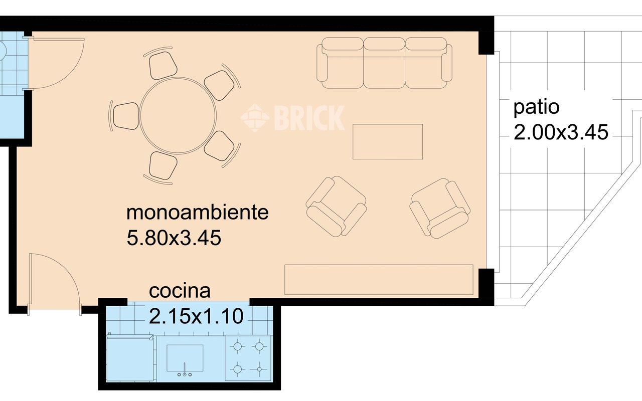 VIRASORO al 2300 Piso PB 2