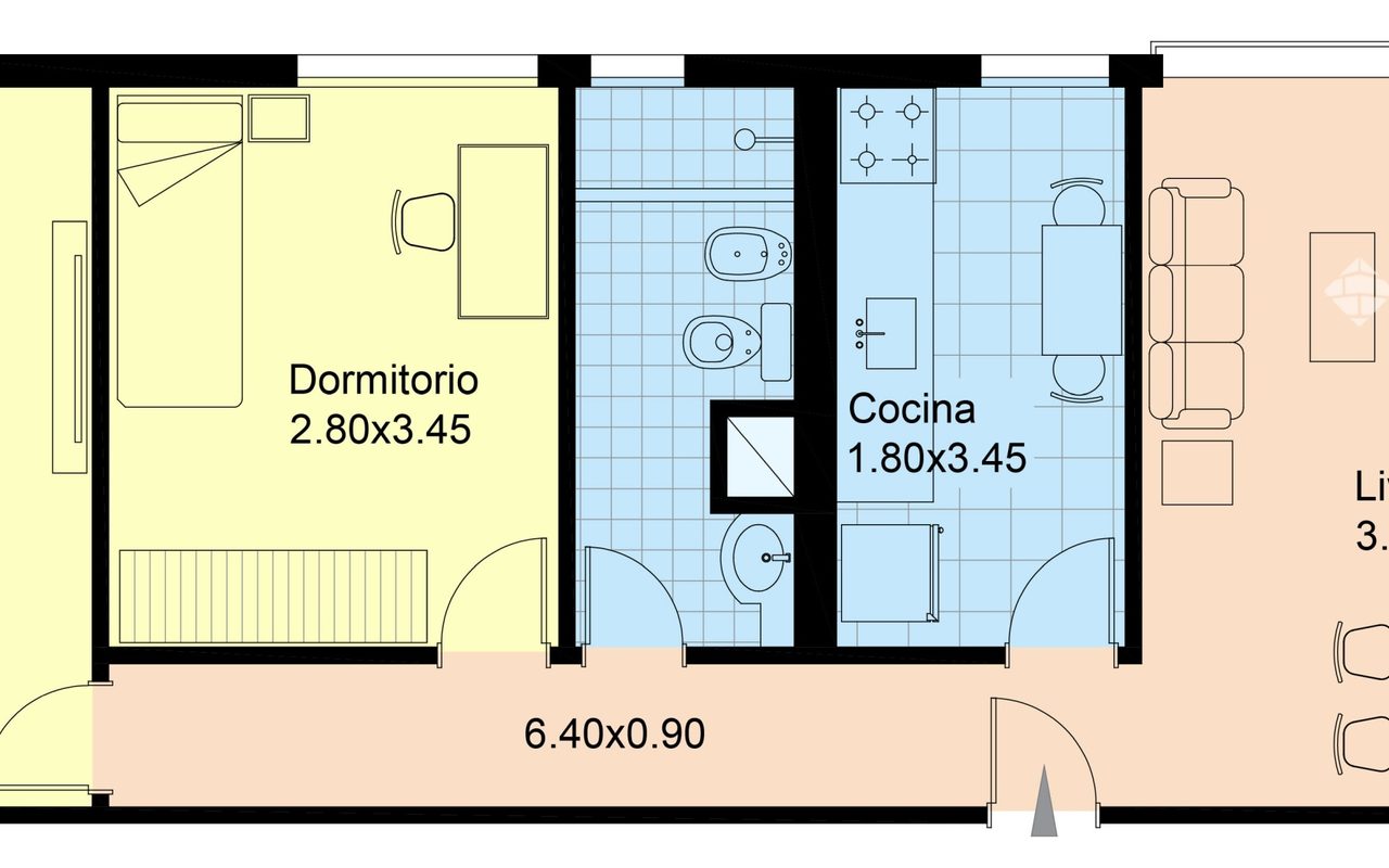 HUMBERTO 1° al 2900 Piso 4 2