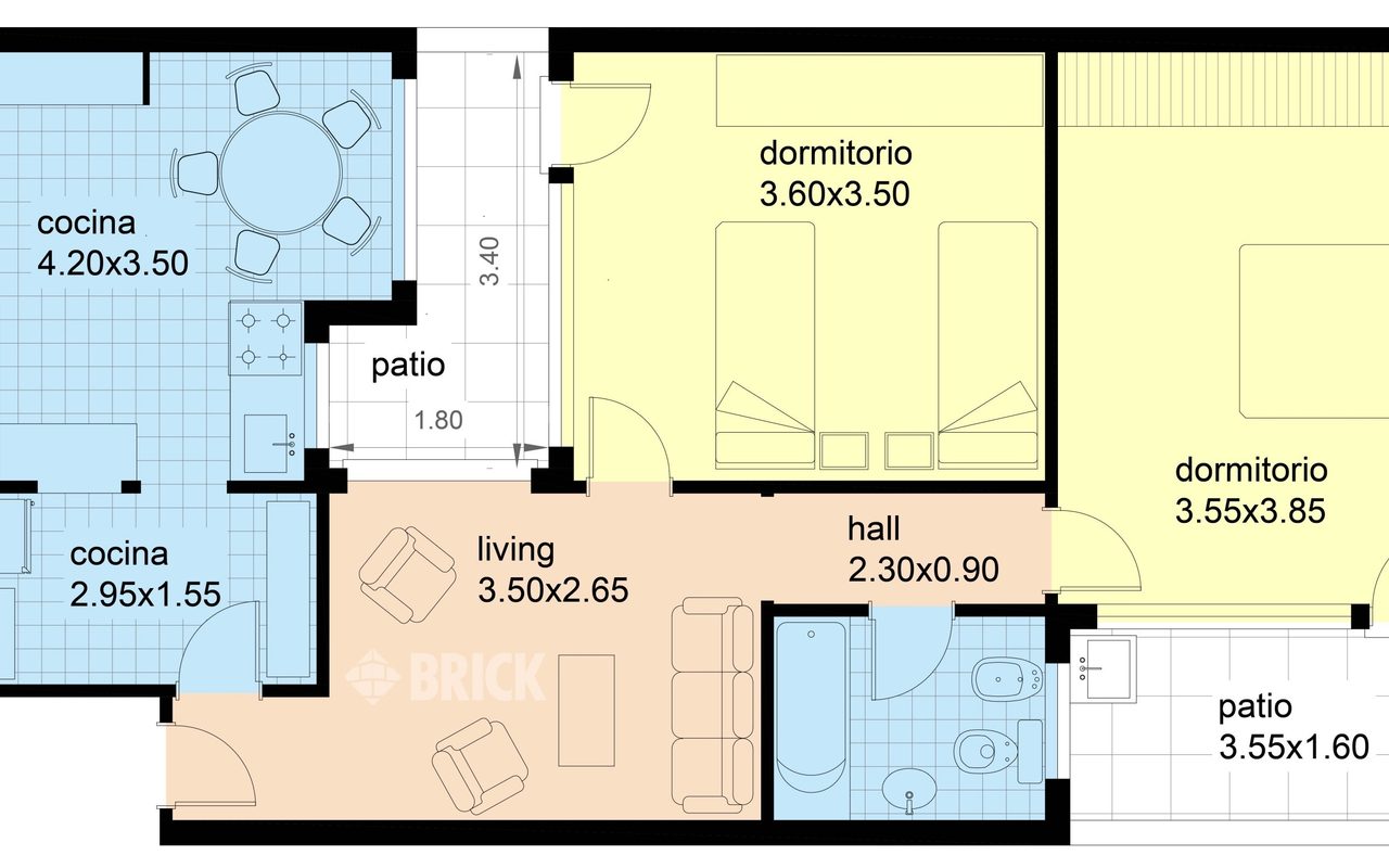 MORENO al 3300 Piso PB 2