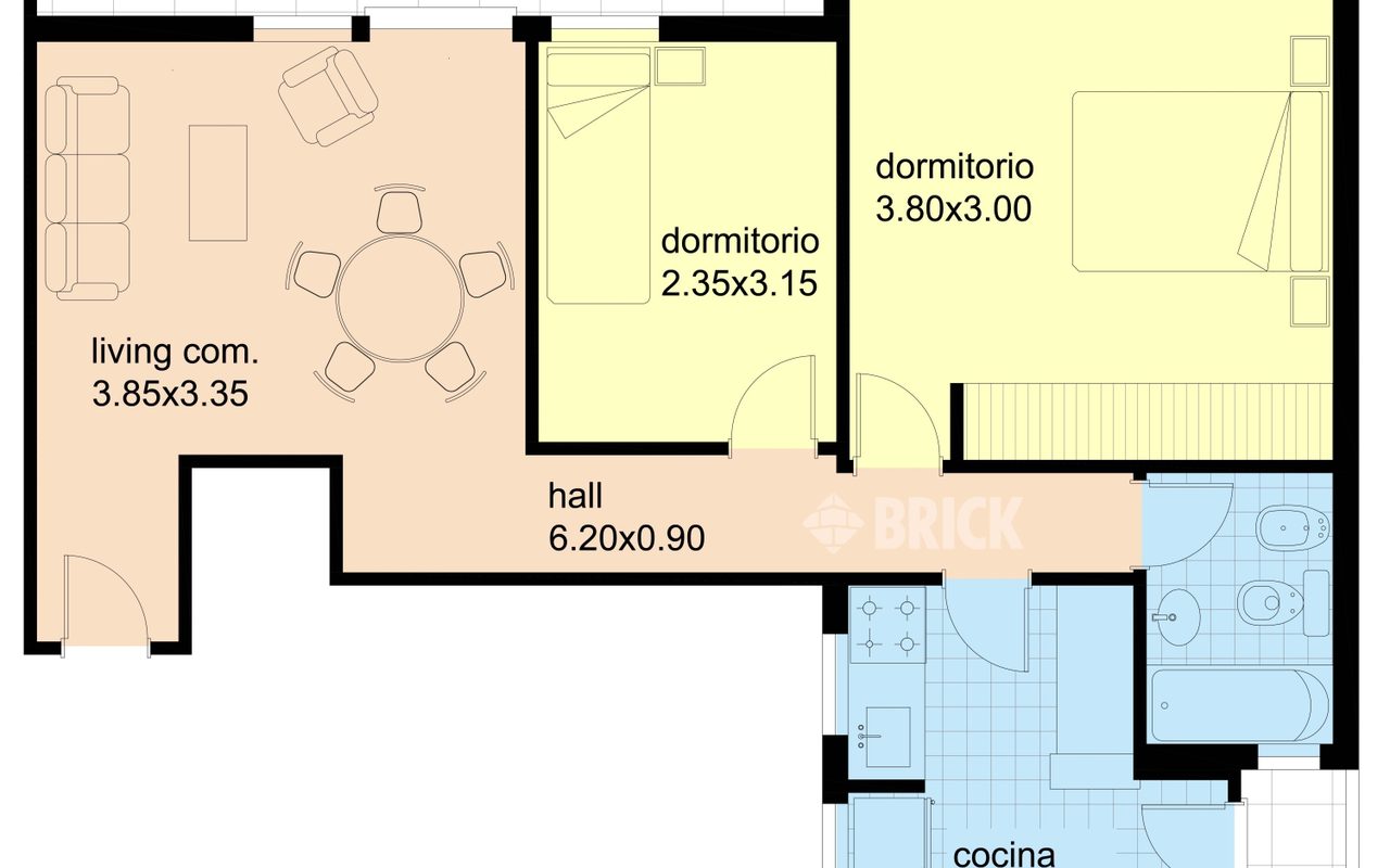 GRANADEROS al 300 Piso 1 2
