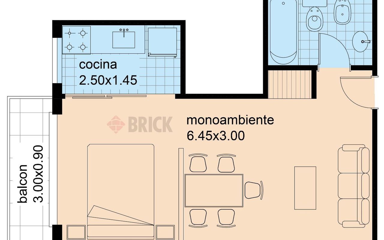 BELGRANO, AV. al 3600 Piso 10 2