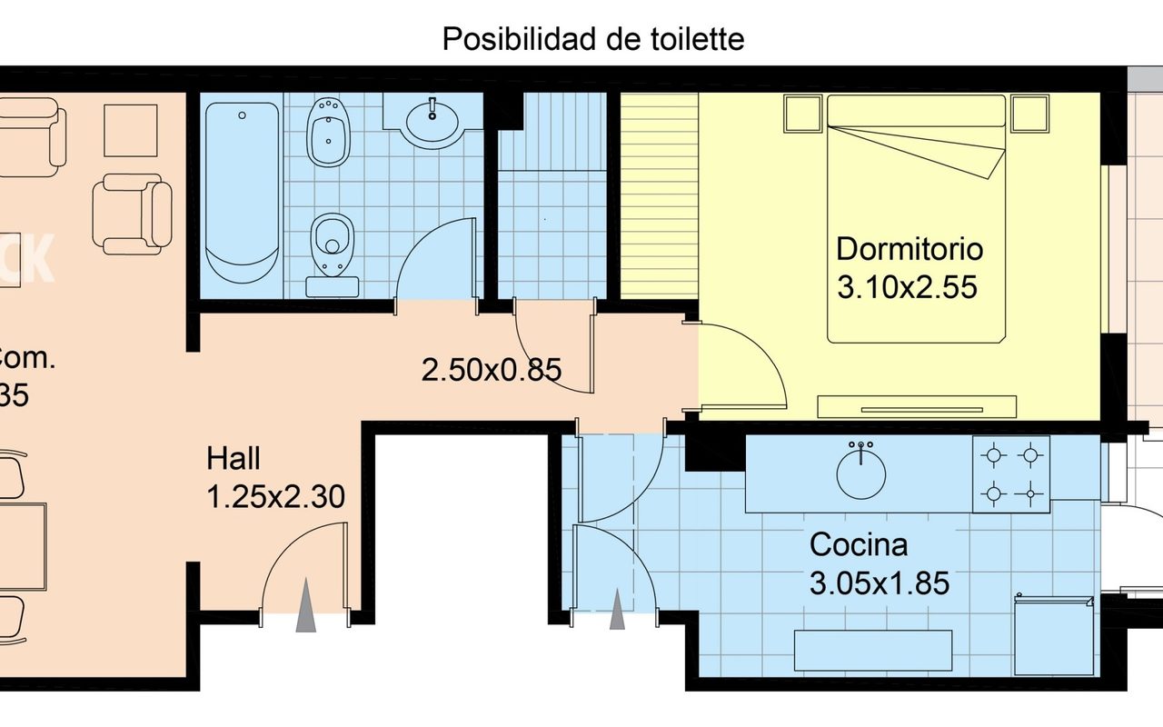 PARAGUAY al 3300 Piso PB 2
