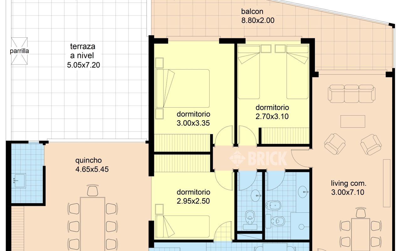 ARENALES al 3800 Piso 1 2