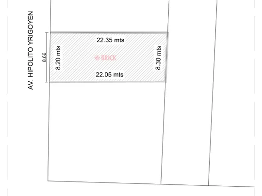 YRIGOYEN, HIPOLITO, AV. al 6600