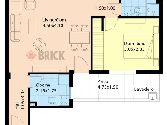 VIAMONTE al 2200 Piso PB