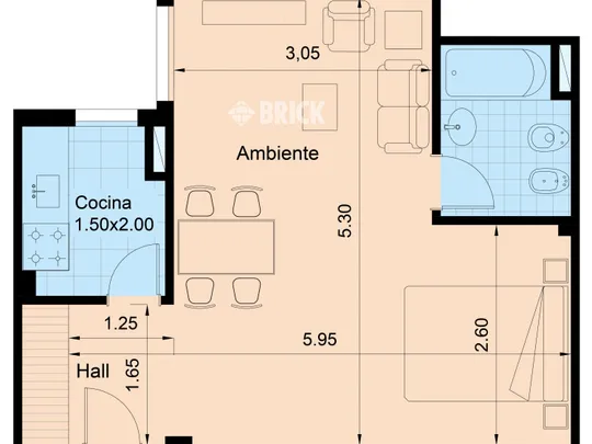 SUIPACHA al 700 Piso 4