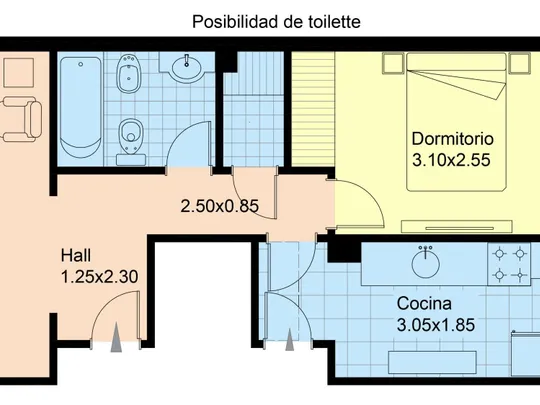 PARAGUAY al 3300 Piso PB