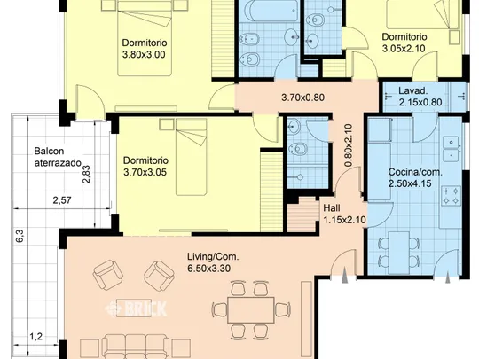 MALABIA al 2400 Piso 6