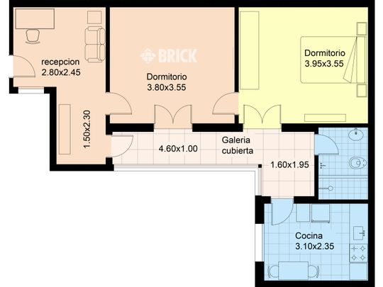 MONTEAGUDO al 200 Piso 1