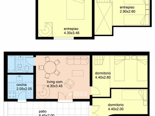 MEXICO al 2000 Piso PB