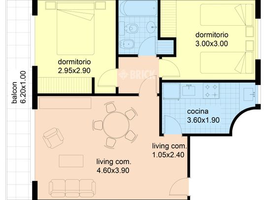 SAN MARTIN, AV. al 3500 Piso 5