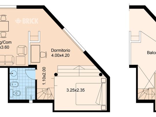 CIUDAD DE LA PAZ al 1900 Piso PB