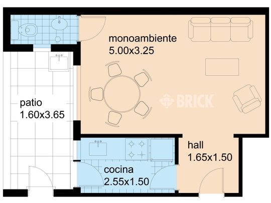 DOBLAS al 1500 Piso PB