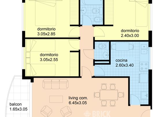 ALVAREZ, DONATO, T. GRAL. al 400 Piso 7