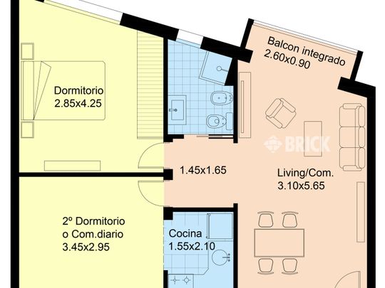 TRIUNVIRATO, AV. al 3000 Piso 2