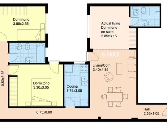LARREA al 1000 Piso 2