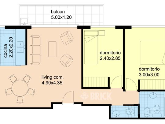 AVELLANEDA, AV. al 1700 Piso 7
