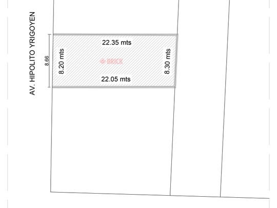 YRIGOYEN, HIPOLITO, AV. al 6600