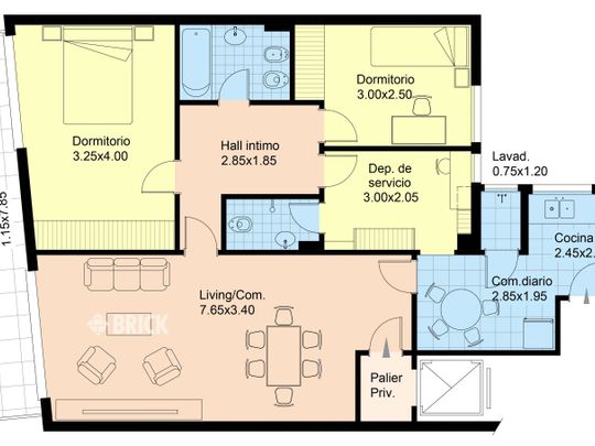 SANTA FE, AV. al 2200 Piso 4