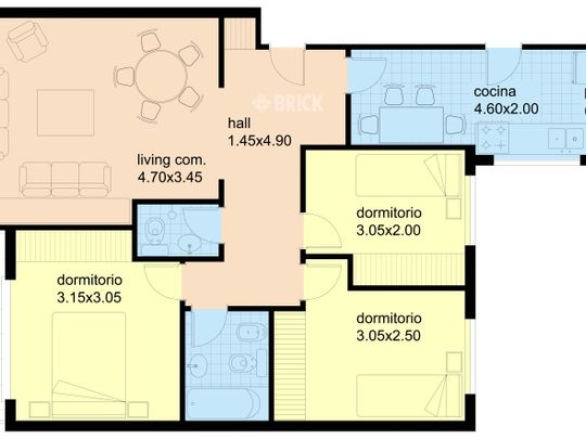 ALVAREZ, DONATO, T. GRAL. al 300 Piso 5