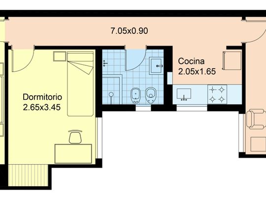 CESPEDES al 3400 Piso 2