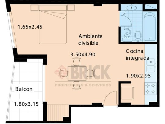 ACHAVAL al 300 Piso 1