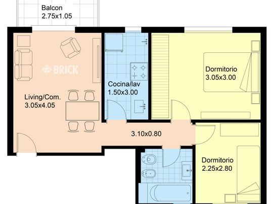 JUJUY, AV. al 500 Piso 6