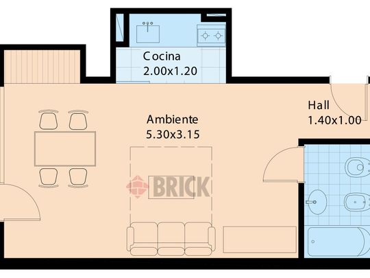 PARAGUAY al 3400 Piso 8