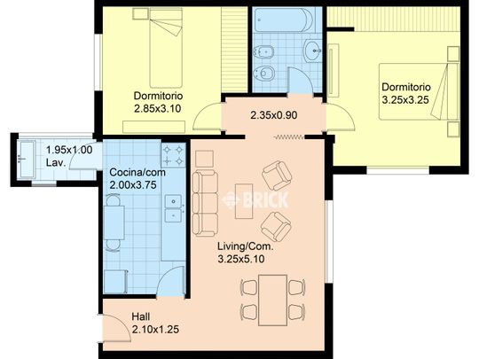 JUSTO, JUAN B., AV. al 2200 Piso 2