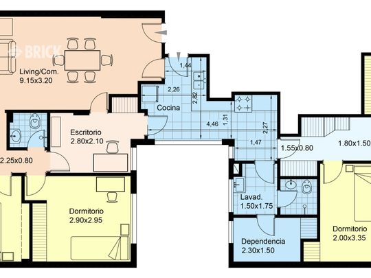 CHARCAS al 3900 Piso 4