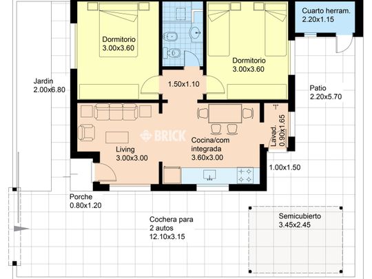 LOS ANDES al 1500 Piso PB