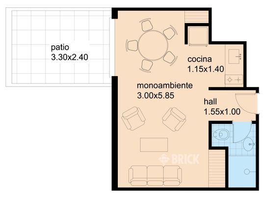 CHARCAS al 5200 Piso 1