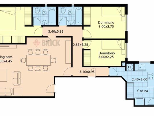 PUEYRREDON, AV. al 1300 Piso 9